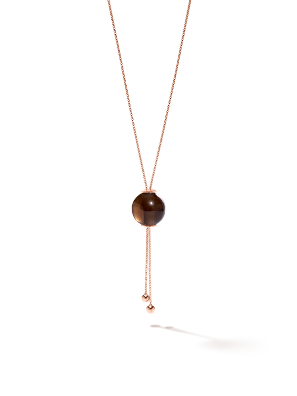 PANDORA Rose Regal Key Necklace in White