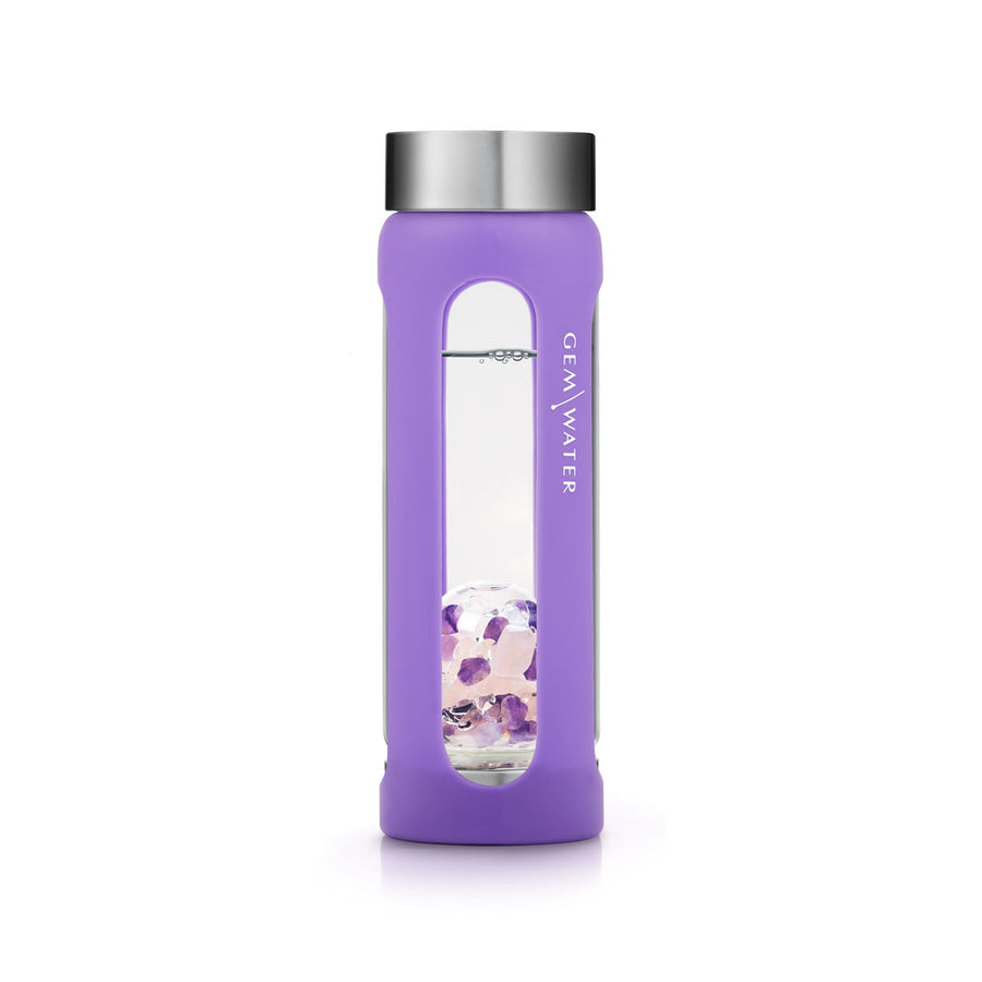 Gem-Water Peekaboo Sleeve for VitaJuwel Bottle - PURPLE