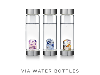 Gem-Water Crystal Water Bottles