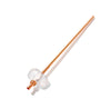 Angle Image of CLEAR QUARTZ Crystal Straw - Rose Gold Finish by Crystals for Humanity