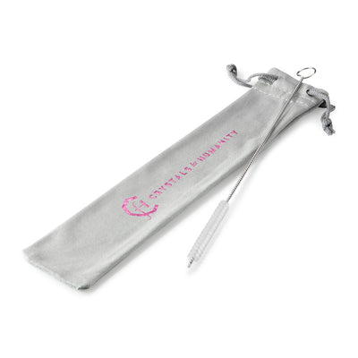Microfiber Carry Pouch for Crystal Straw by Crystals for Humanity
