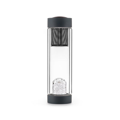 ViA Heat - Diamonds - Insulated Crystal Gem-Water Bottle by VitaJuwel