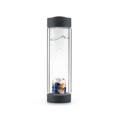 ViA Heat - Inspiration - Insulated Crystal Gem-Water Bottle by VitaJuwel